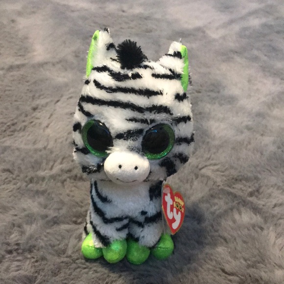 zebra beanie boo